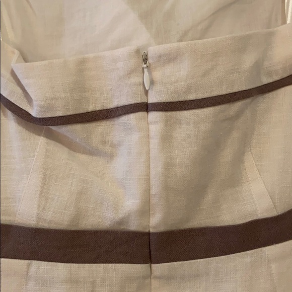 BCBG strapless linen minidress - Picture 7 of 9